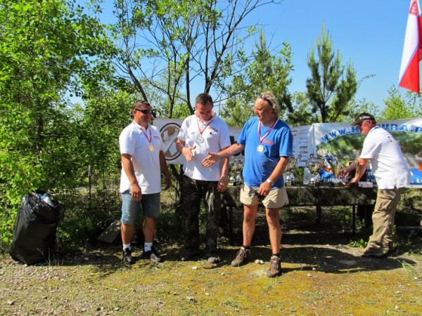 Najlepsza Drużyna<br>JURA Team Kolba.pl B w&nbsp;składzie: Adrian Kała, Paweł Cholewka (II miejsce w&nbsp;HFT2), Radosław Koclęga i&nbsp;Jolanta Wiśniewska (od lewej)