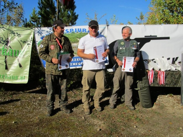 nHFT<br>Od lewej: Paweł Grabowski (2. miejsce), Grzegorz Grabowski (1. miejsce), Andrzej Dunin (3. miejsce)